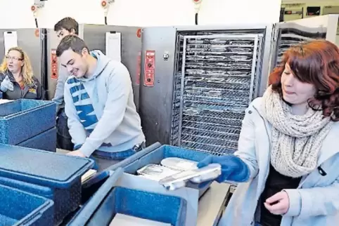 Ein wichtiges Standbein des ASB: der Menüservice.