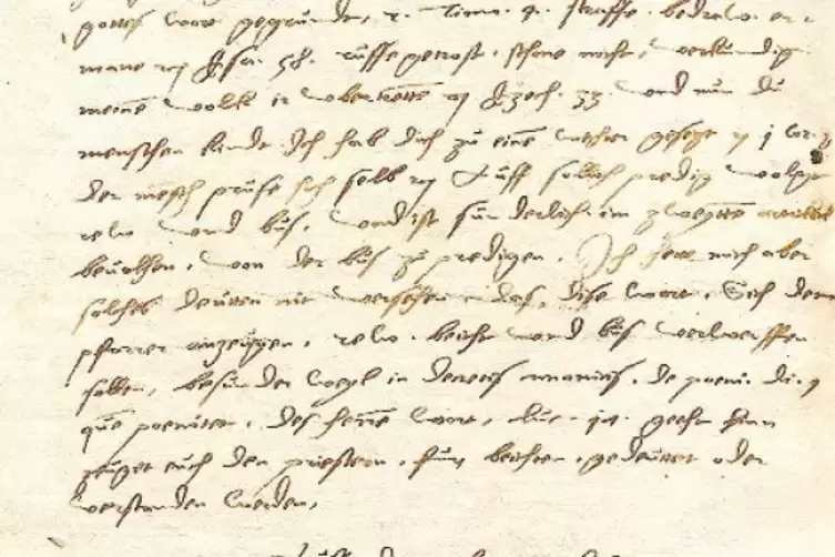 &bdquo;Neuer Himmel &ndash; neue Erde&ldquo;, die Ausstellung zur Reformation in der Pfalz aus dem Zweibr&uuml;cker Stadtmuseum (hier: Schriften von Jo