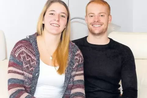 Das Prinzenpaar aus Berg: Johanna Kuntz und Cedric Henner.