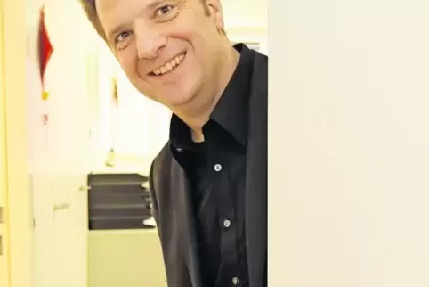 Freut sich, dass es mit der Verbandsgemeinde Leiningerland jetzt los geht: Frank Rüttger (CDU), der Bürgermeister der neuen Verb