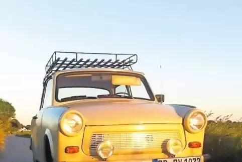 Weit gereist: der Trabi der Gärthöffners.