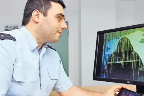 Experte für Cybercrime: Polizeikommissar Daniel Schirra.