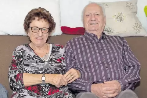 Seit 60 Jahren ein Ehepaar: Irmgard und Otto Trautmann.