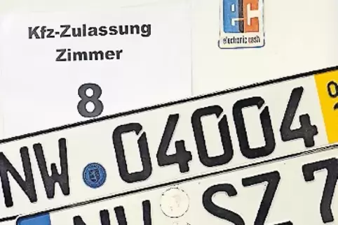 Die Zulassungsstelle war zwei Tage wegen Krankheit geschlossen.