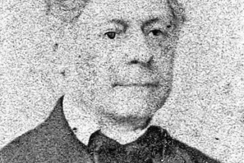 Max de Lamotte, Landkommissär von 1848 bis 1850. Die Aufnahme stammt aus der Zeit um 1860.