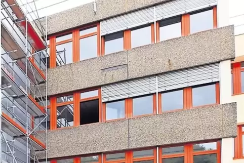 Seit geraumer Zeit wird die Rudolf-Wihr-Schule in Limburgerhof um- und ausgebaut.