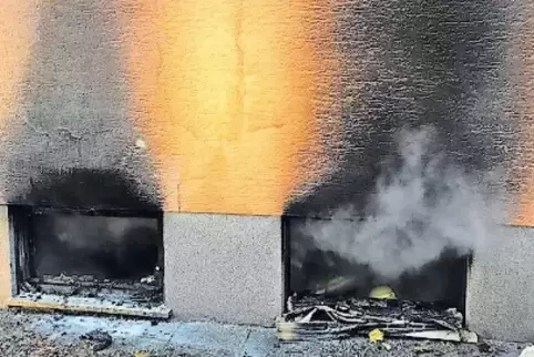 45 Feuerwehrleute rückten gestern zu einem Kellerbrand in Dannstadt aus.