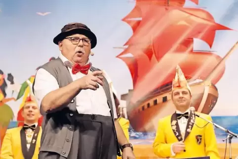 Sorgte für viele Lacher: Karl-Heinz Göttel alias „Supertrottel“.