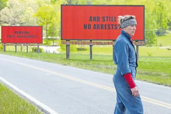 Kompromisslos mit John-Wayne-Entschlossenheit: Frances McDormand als Mildred.