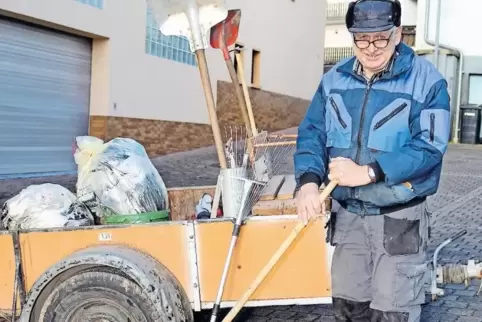 Valentin Meier kann seine Arbeitskleidung in ein paar Wochen an den Nagel hängen.