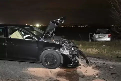 „Unachtsamkeit“ vermutet die Polizei als Ursache für einen Unfall am Dienstag auf der Landstraße zwischen Frankenthal und Ludwig