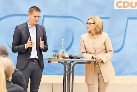 Als Vorsitzender der Jungen Union Rheinland-Pfalz sieht der Dürkheimer Bundestagsabgeordnete Johannes Steiniger (hier bei einem 