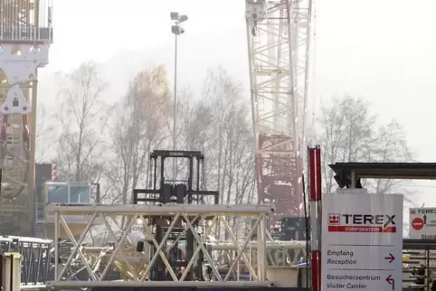 Zwei Stunden soll der Warnstreik bei Terex am Donnerstag dauern.  Archivfoto:Moschel 