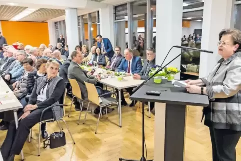 Sprang für den CDU-Generalsekretär Patrick Schnieder ein: Bundestagsabgeordnete Anita Schäfer.