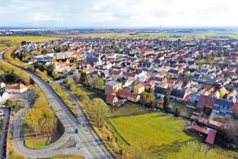 Boomt seit Jahrzehnten: Dudenhofen vor den Toren Speyers.