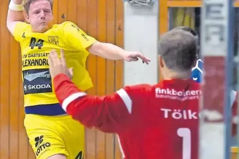 In der Saison 2018/19 für den TVO am Ball: Lukas Klein (links).