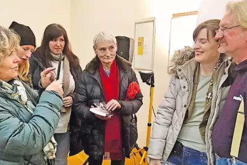 Hier eine Signatur, da ein Selfie: Erinnerungen an das Treffen mit Richard Brox sind begehrt.