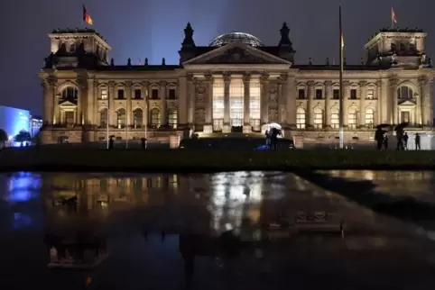 Der Reichtstag, Sitz des Bundestages. Foto:DPA 