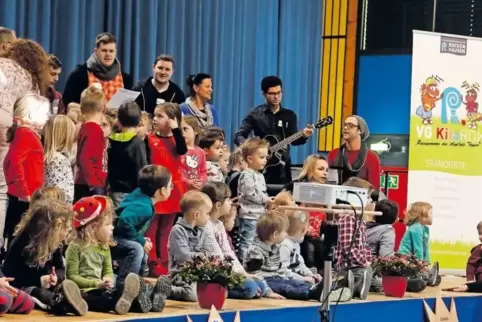 Natürlich durfte bei der Auftaktveranstaltung in der Donnersberghalle auch ein Programm für die Kleinen nicht fehlen. Das neue L