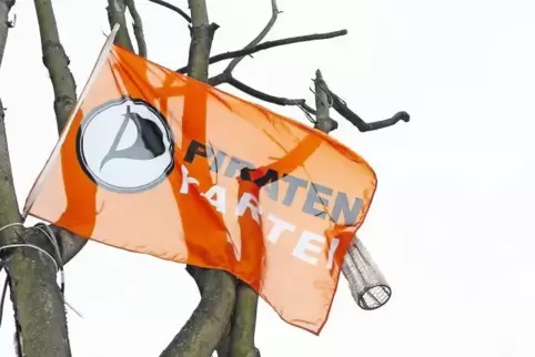 Im Landkreis Bad Dürkheim offensichtlich auf dem absteigenden Ast: Piratenpartei.