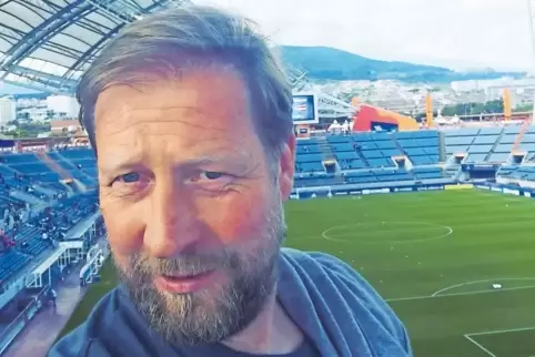Reisender in Sachen Fußball: Frank Lelle bei der U20-Weltmeisterschaft in Südkorea.