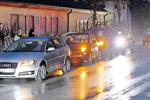 Fünf Autos waren in die Karambolage in Ungstein verwickelt.