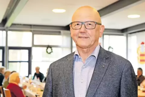 Zu Gast beim Seniorennachmittag in Lingenfeld: Klaus Lander.