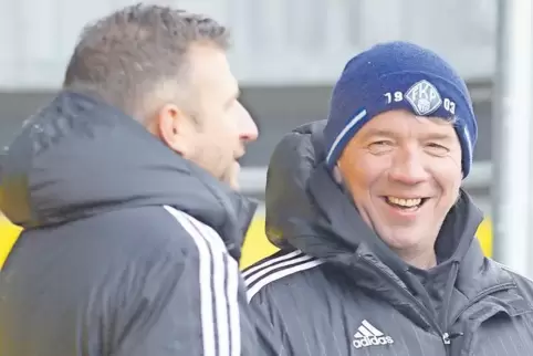 Machen weiter: FKP-Chefcoach Peter Tretter (rechts) und sein Co-Trainer Jens Schaufler.