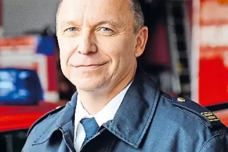 Leiter der Berufsfeuerwehr: Stefan Bruck.