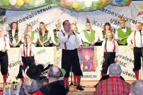 Musikalische Botschafter des Karnevalvereins VMC und auf ihrer „Heimat-Bühne“ selbstredend hochmotiviert: die „Nachtkappe“. Das 