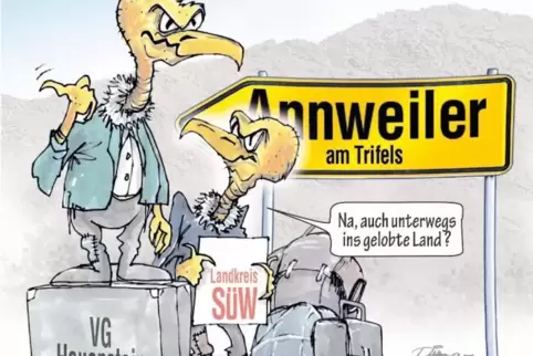 Den Großteil der Bürger der VG Hauenstein zieht’s gen Osten.