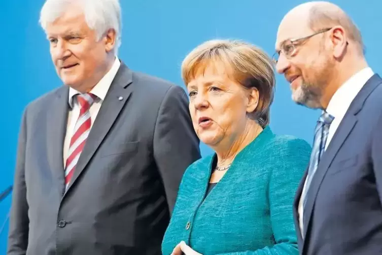 „Es hat sich gelohnt“, sagte Bundeskanzlerin Merkel nach einem letzten 24-stündigen Gespräch, an dessen Ende sie zusammen mit CS