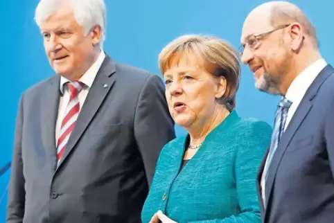 „Es hat sich gelohnt“, sagte Bundeskanzlerin Merkel nach einem letzten 24-stündigen Gespräch, an dessen Ende sie zusammen mit CS