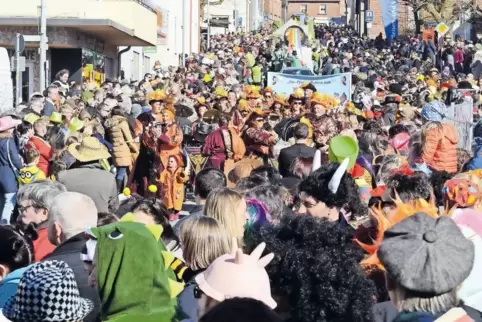 Dicht an dicht: So viele Besucher wie hier in Dahn wünschen sich die Veranstalter der Umzüge auch in diesem Jahr.