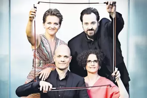 Haben den Bogen raus: die Musiker des Artemis Quartetts.