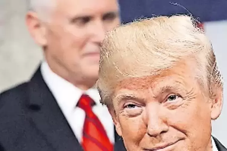 US-Pr&auml;sident Trump Ende Januar bei seiner ersten Rede zur &bdquo;Lage der Nation&ldquo;.