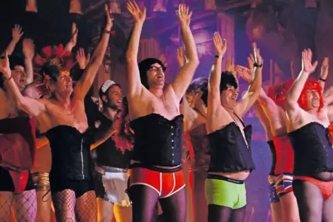 Fester Bestandteil und krönender Abschluss der Rohau-Sitzung: das Männerballett 4.0, das mit einem Musical-Medley auftrat.