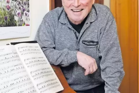 Hat auch das sehr beliebte Volksliedersingen im Bürgerhaus in Dudenhofen ins Leben gerufen: Klaus Klein.