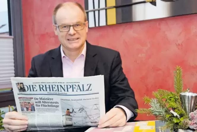 Seit 1. Oktober Mitglied des Landtags: Christof Reichert.