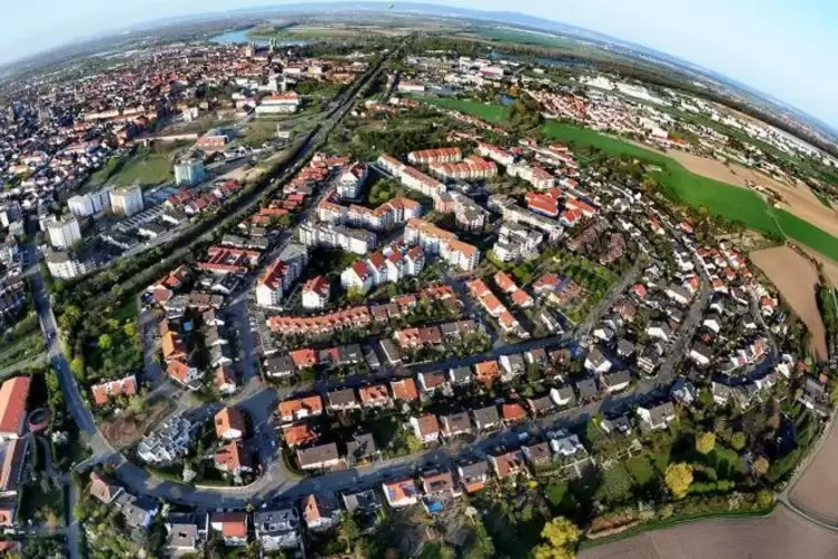 Soll mehr Einkaufsmöglichkeiten, soziale und kulturelle Impulse erhalten: der Vogelgesang im Süden von Speyer. Archvifoto: Lenz