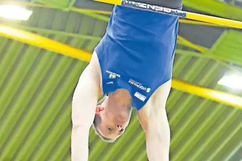 Daniel Clemens sprang in Dortmund mit 5,58 Meter neue Hallenbestleistung und zeigte damit seine drittbeste je gesprungene Höhe.