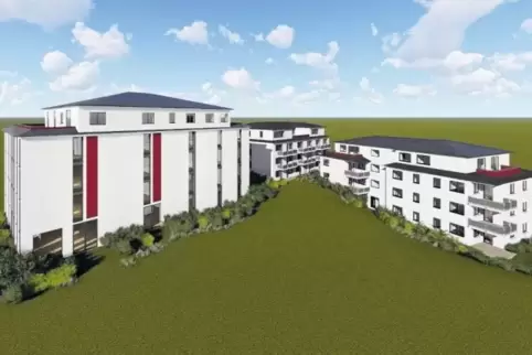 Insgesamt drei Gebäude umfasst das Projekt.
