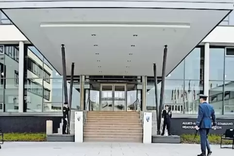 Das Luftwaffen-Hauptquartier der Nato auf der Airbase Ramstein.