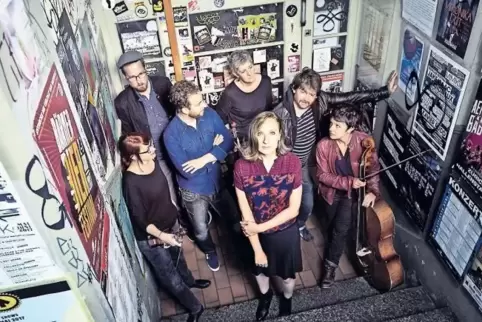 Mit drei Streichern hat Sarah Buechi eine für den Jazz ungewöhnliche Formation zusammengestellt.