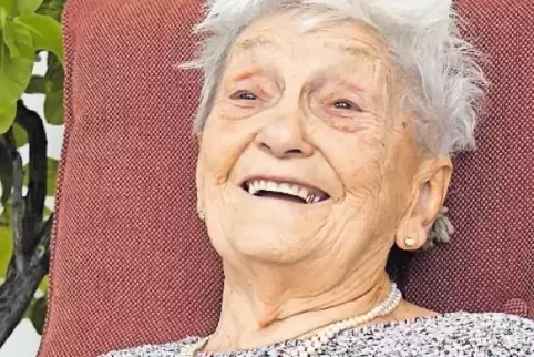 Anna Habermann aus Kallstadt dürfte mit 96 Jahren die älteste Nachfahrin des Heinz-Firmengründers in Deutschland sein.