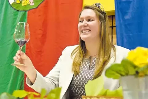 Vom verstauchten Fuß ließ sich Sarah I. die Laune am Samstagabend nicht verderben.