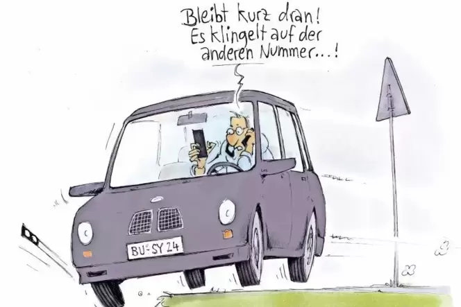 Alles geklärt. Und von der Straße abgekommen.