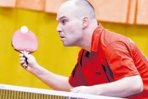 Siegte im Doppel: Colgensteins Daniel Weber (Archivbild).