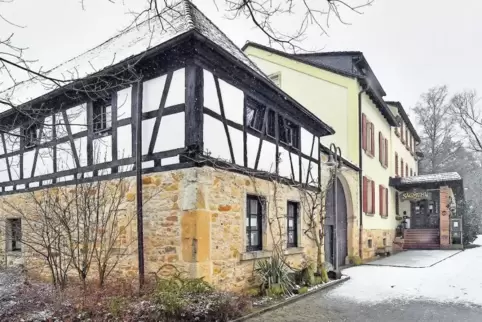Ab April Schauplatz von Feiern, Firmenveranstaltungen oder Kongressen: das künftige „Gut Rehbach“.