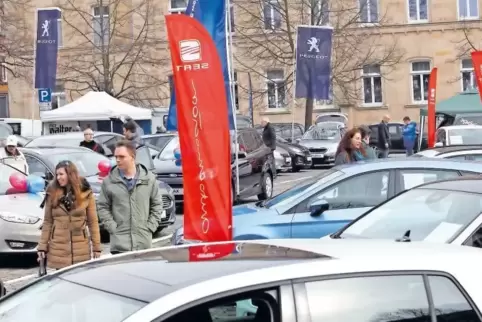 Bei „Kandel mobil“ ist der Marktplatz stets eine Ausstellungsfläche unter freiem Himmel.